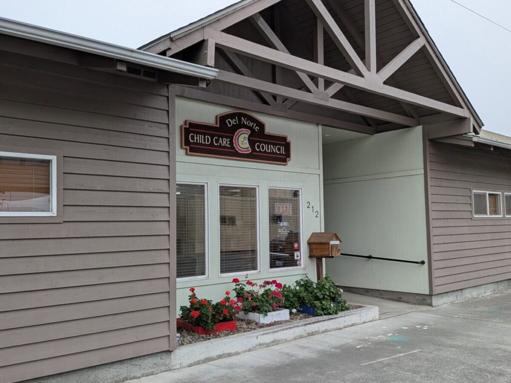 Picture of a day care. A problem for stay at home moms with toddlers who might want a part time job.