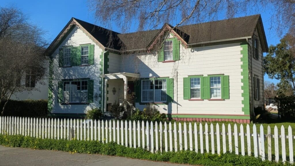 A picture of a colorful picture perfect home. Some wonder how many Ibotta accounts per household.